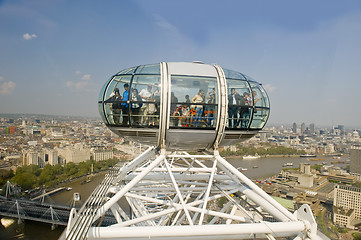 Image showing London eye