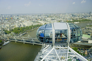 Image showing London eye