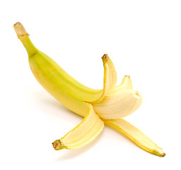 Image showing peeled banana