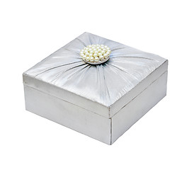 Image showing Silver decor box