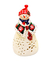 Image showing Snowman figurine