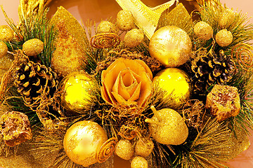 Image showing Christmas decoration detail