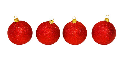 Image showing Christmas balls