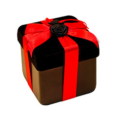 Image showing Black gift