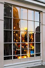 Image showing Christmas window