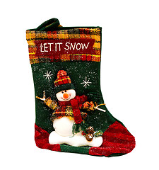 Image showing Christmas sock