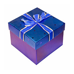 Image showing Blue gift