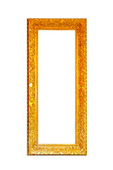 Image showing Gold luxury frame