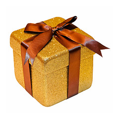 Image showing Gold gift