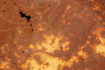 Image showing cracked metal