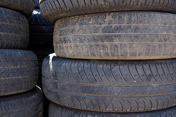Image showing rubber tires