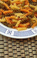 Image showing fusilli background