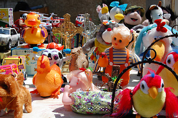 Image showing various toys