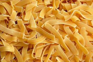 Image showing Tagliatelle pasta background