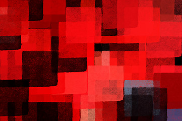 Image showing cubist background