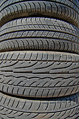 Image showing rubber tires