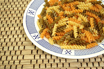 Image showing fusilli pasta