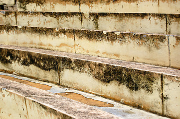 Image showing amphitheater stone stairs