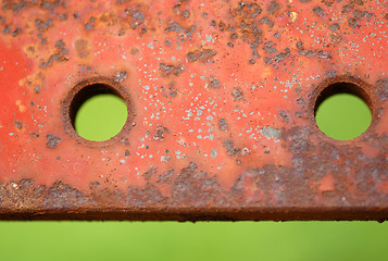 Image showing rusty metal sheet