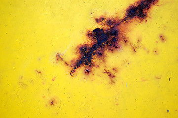 Image showing yellow metal texture