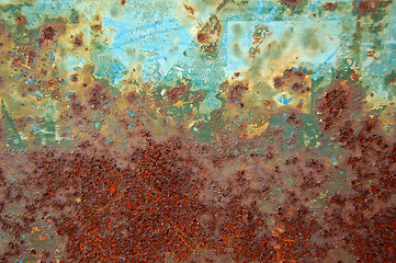 Image showing rusty background