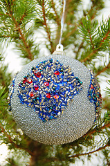Image showing christmas tree bauble