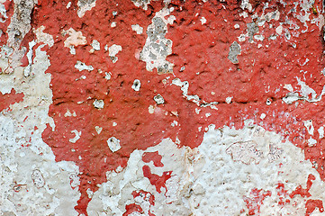 Image showing weathered wall