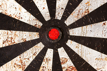 Image showing rusty target