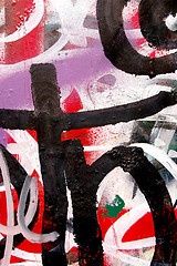 Image showing graffiti background