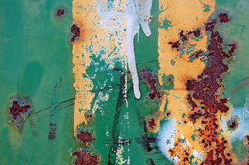 Image showing rust paint