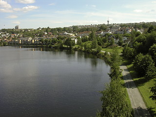 Image showing Trondheim city view