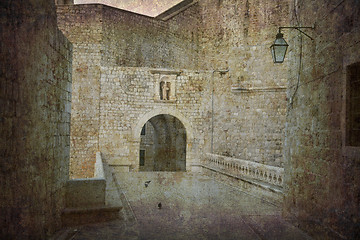Image showing Eastern gate Dubrovnik