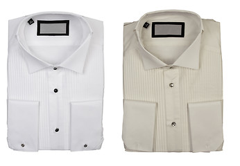 Image showing two cotton shirts, elegance concept