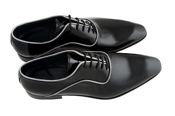 Image showing black man shoes