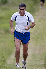 Image showing Man running at Pavie