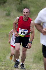 Image showing Tired runner