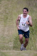 Image showing Runner smiling