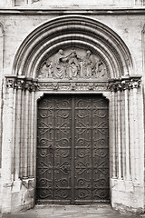 Image showing Church door