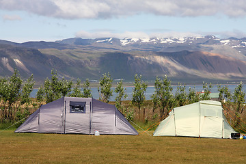 Image showing Campground in Iceland