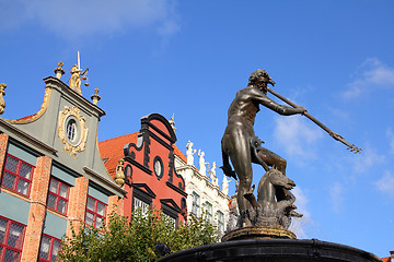 Image showing Gdansk - Neptune Fountain