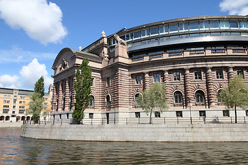 Image showing Stockholm parliament