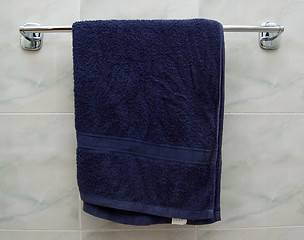 Image showing Blue Towel