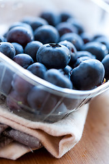 Image showing Blueberries