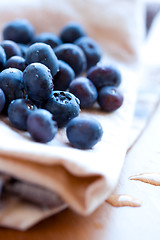 Image showing Blueberries