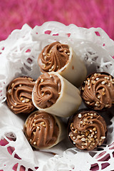 Image showing Chocolate pralines