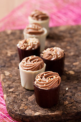 Image showing Chocolate pralines