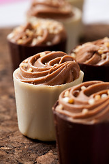 Image showing Chocolate pralines