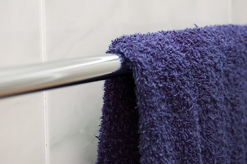 Image showing Blue Towel