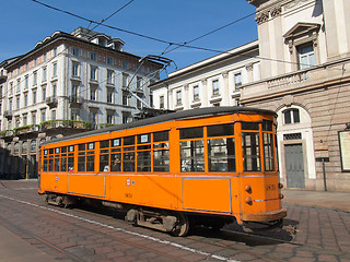 Image showing Vintage tram, Milan