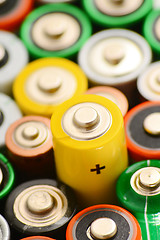 Image showing Alkaline batteries